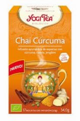 Comprar YOGI TEA Chá Yogi Chai Cúrcuma 17 Sachês Por 4,10€