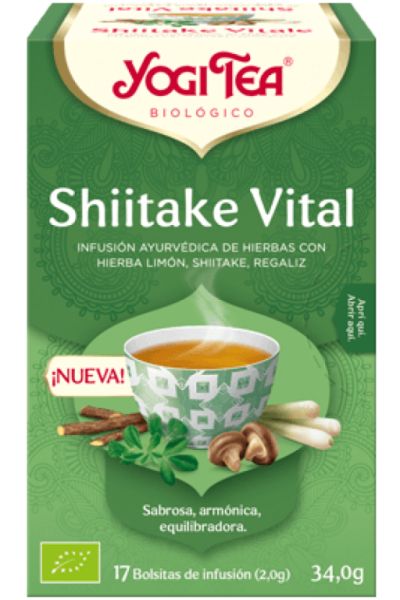 Chá Yogi Shiitake Vital 17 Sachês - YOGI TEA