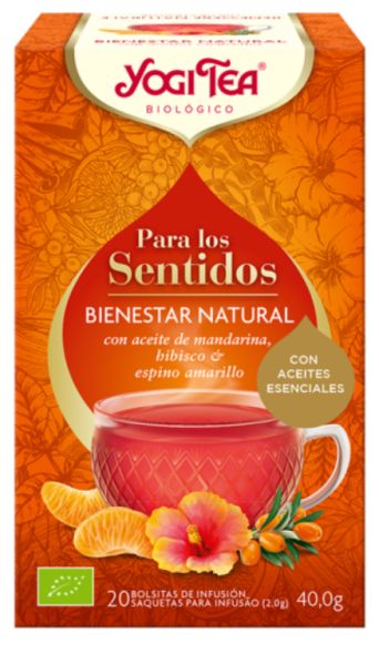 Chá Yogi Para os Sentidos Bem-estar Natural 17 Filtros