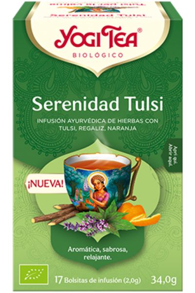 Yogi Tea Serenidad Tulsi 17 Bolsitas - YOGI TEA