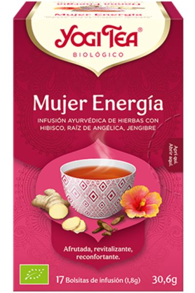 Yogi Tea Mujer Energía 17 Bolsitas - YOGI TEA