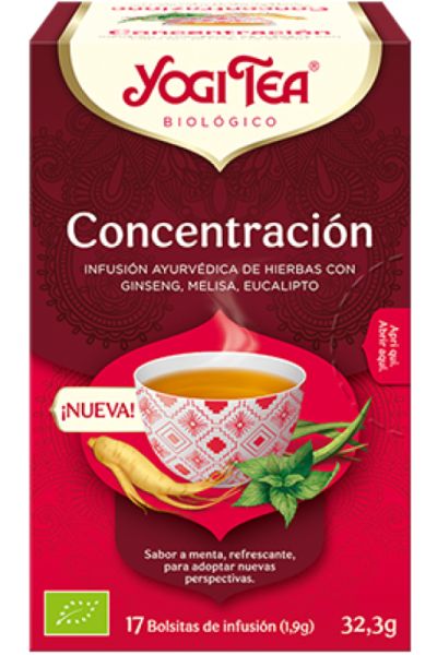 Yogi Tea Concentració 17 Bossetes - YOGI TEA