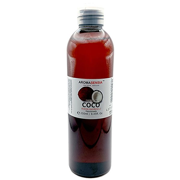 Aceite puro coco fraccionado  250 ml - AROMASENSIA Img 3