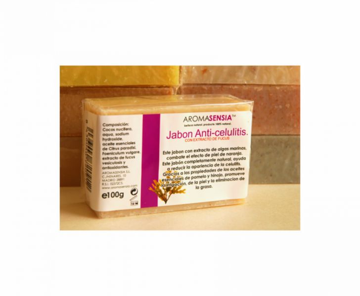 Jabón anticelulitis algas marinas 100 gr