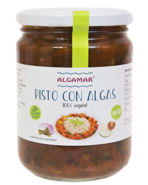 Pisto amb algues 420 grams - ALGAMAR