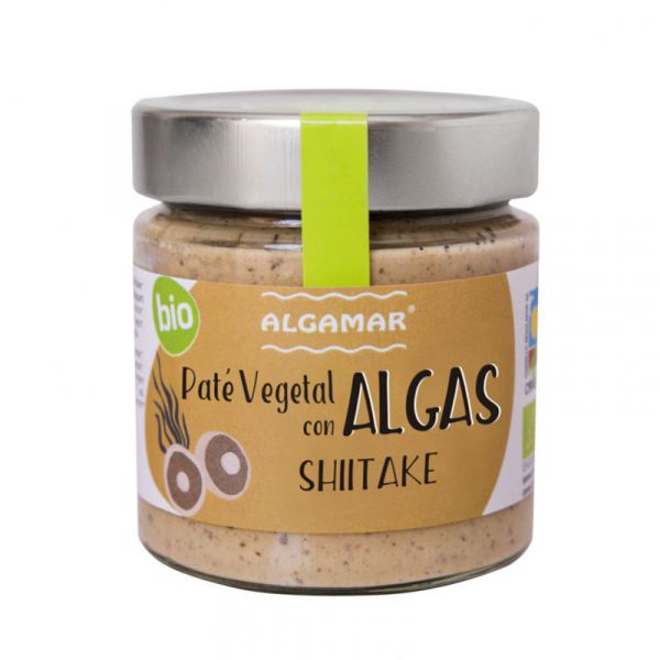 Patê de legumes com algas e Shiitake 180 gramas