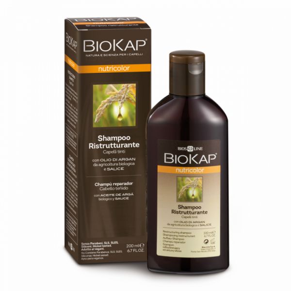 Champú Reparador Cabello Teñido 250 ml - BIOKAP