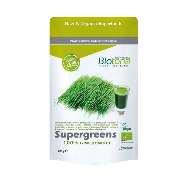 BIO Supergreens 200 g - BIOTONA