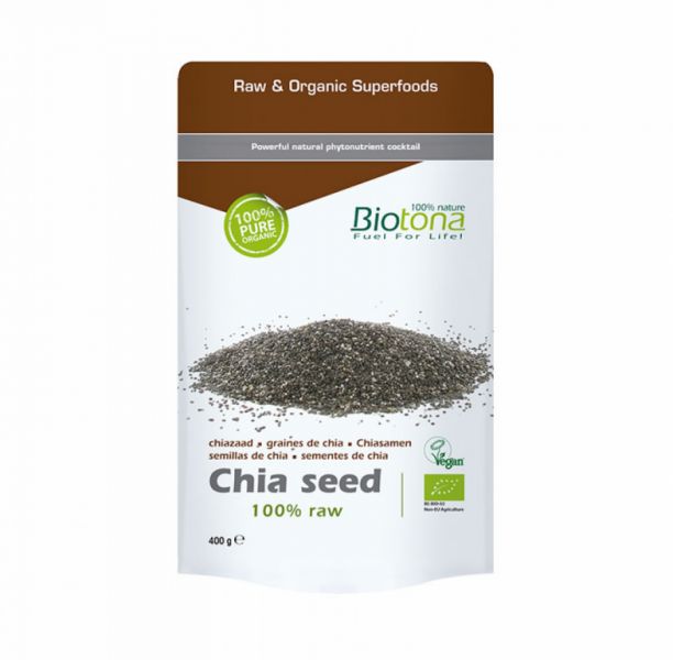 Polvere di semi di Chia BIO 400 g - BIOTONA