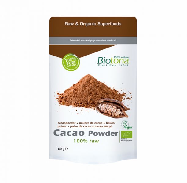 Cacau em Pó Orgânico 200 g - BIOTONA