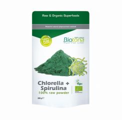 Kopen BIOTONA BIO Rauwe Chlorella en Spirulina 200 g Door 17,50€