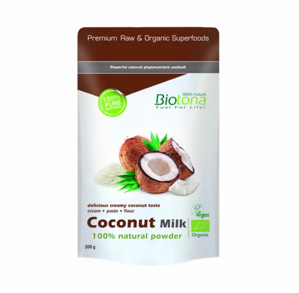 Agua de Coco Polvo 200 g - BIOTONA