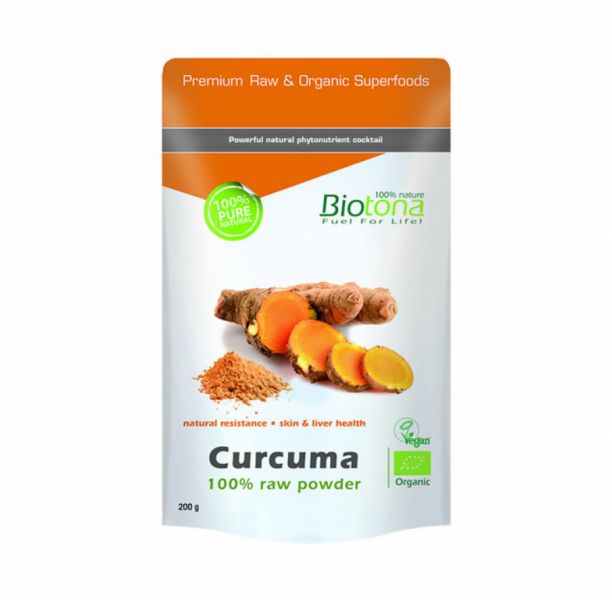 Cúrcuma em Pó 200 g - BIOTONA