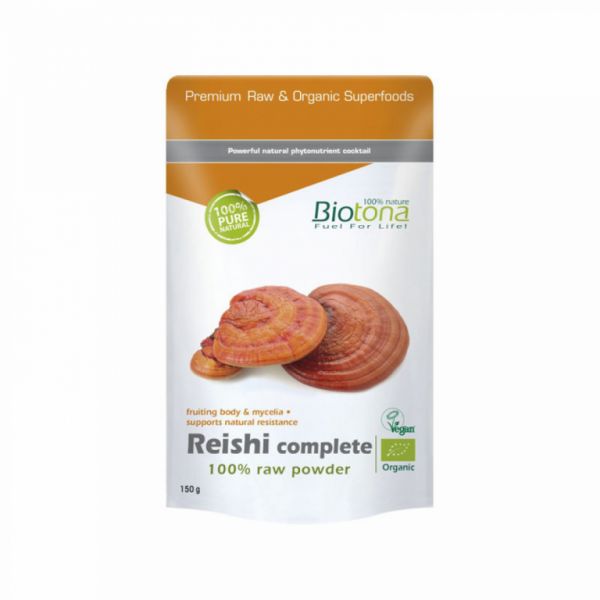 Compleet BIO Reishi Poeder 150 g - BIOTONA