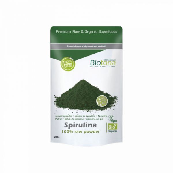 Spirulina em Pó 200g - BIOTONA