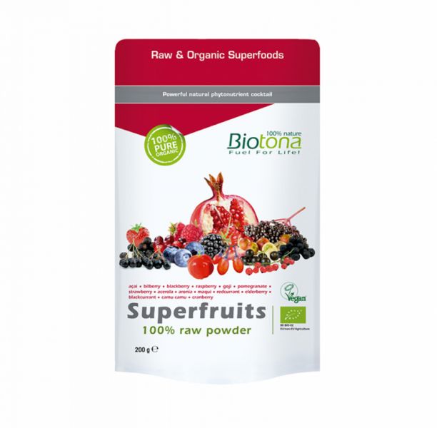 BIO Skogsfruktspulver 300 g - BIOTONA