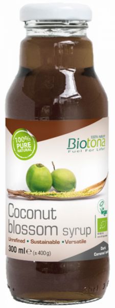 Sciroppo di Fiori di Cocco BIO 300 ml - BIOTONA