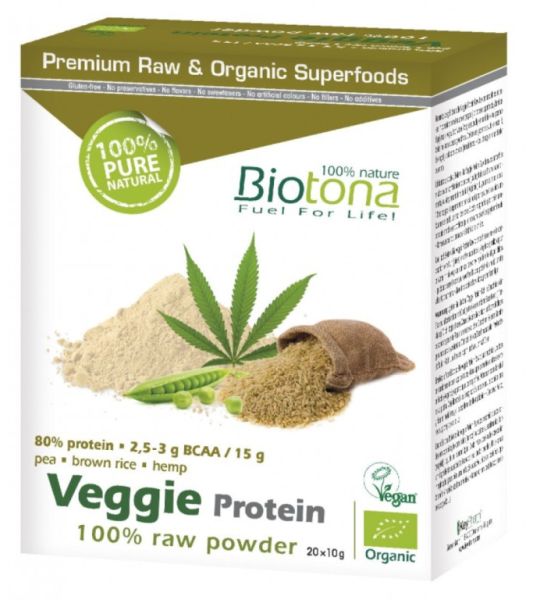 Polvere di Maca BIO 20 X 10 g - BIOTONA