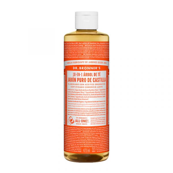 Jabón Líquido Árbol del Té 475 ml - DR BRONNER