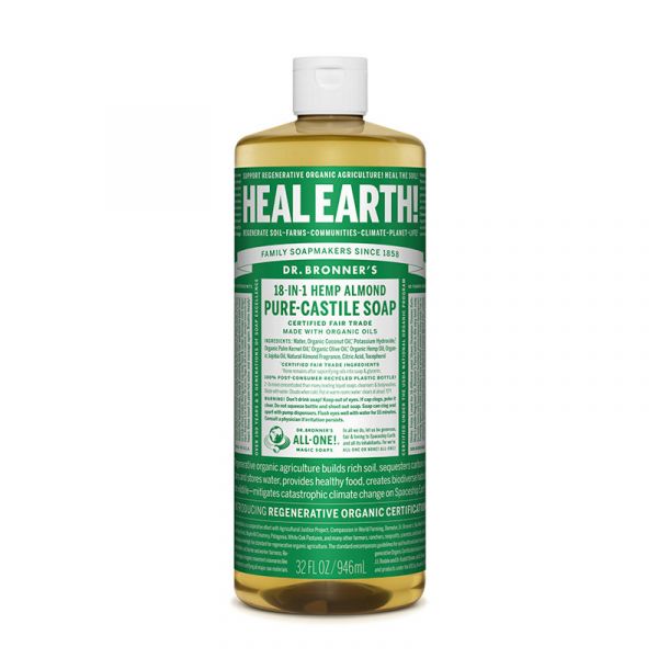 Almond Liquid Soap 945 ml - DR BRONNER