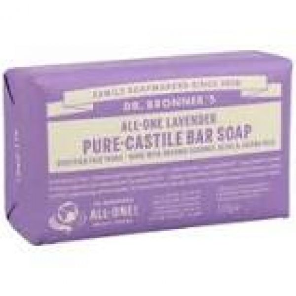 Lavender Bar Soap 140 g - DR BRONNER