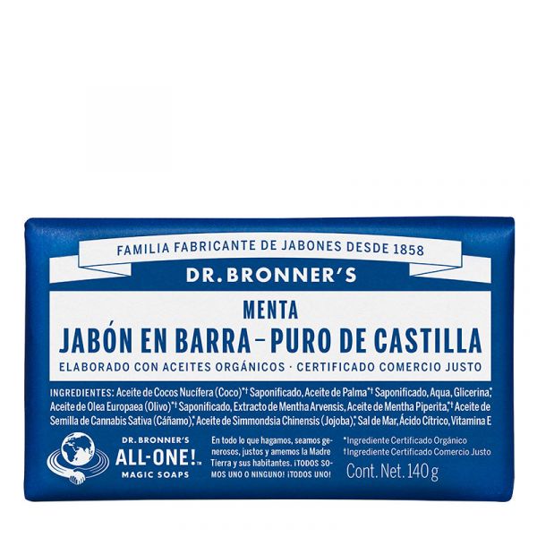 Bar Soap Mint 140 g - DR BRONNER