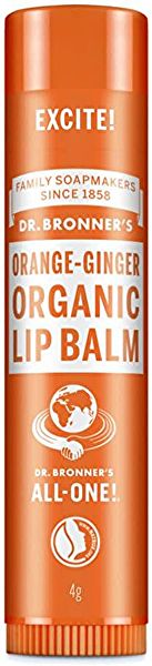 Baume à Lèvres Orange Gingembre 4 g - DR BRONNER