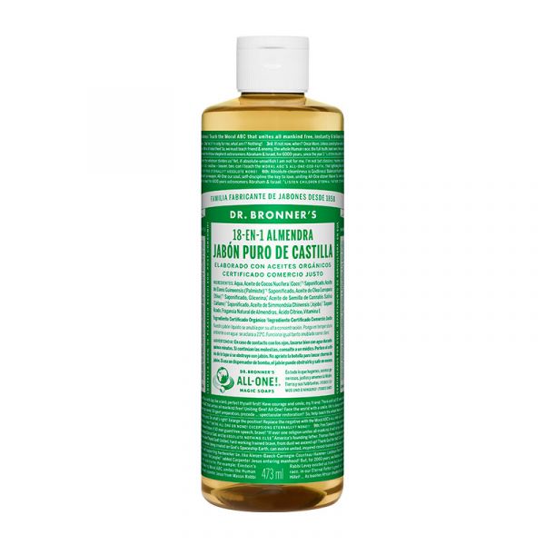 Almond Castile Soap 475 ml - DR BRONNER