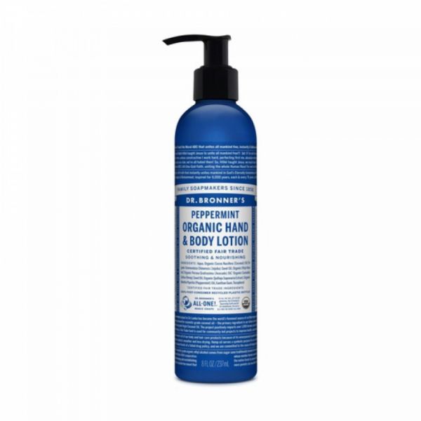 Loción Hidratante Menta 240 ml - DR BRONNER