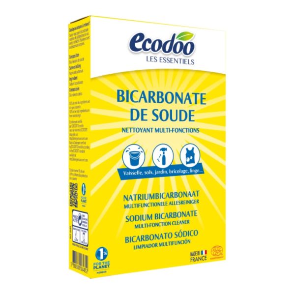 Bicarbonat Sodi (ús Llar) 500 gr - ECODOO