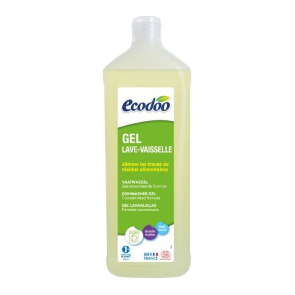 Dishwashing Gel Machine Concentrate 1 L - ECODOO