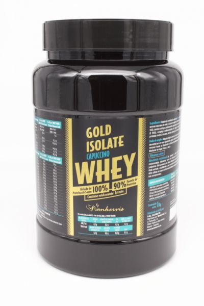 CAPPUCCINO GOLD ISOLATE WHEY 1KG - NANKERVIS