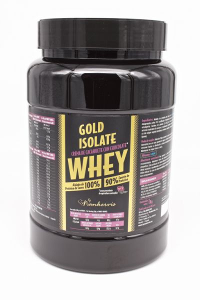 GOLD ISOLATE WHEY BURRO DI ARACHIDI AL CIOCCOLATO 1KG