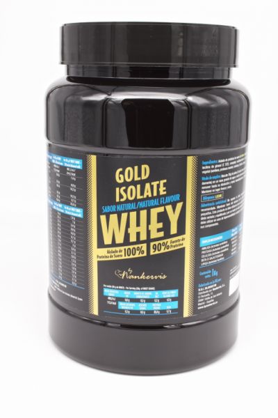 GOLD ISOLAT WHEY PURE NATUREL DE 1KG - NANKERVIS