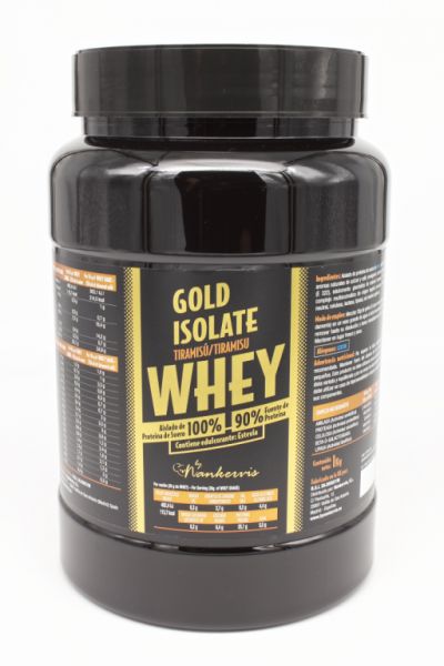 GOLD ISOLATE WHEY TIRAMISU 1KG - NANKERVIS