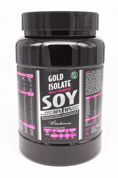 GOUD ISOLAAT SOJA AARDBEI 1KG - NANKERVIS