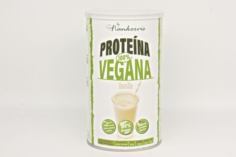 PROTEÍNA VEGANA SABOR BAUNILHA 450G - NANKERVIS