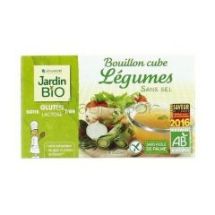 Buy JARDIN BIO Vegetable Cubes without Salt and without Palm Oil By 2,59€