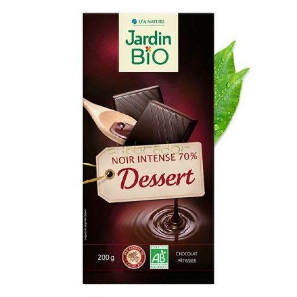 Dégustation Chocolat Noir 70% Cacao 100 g