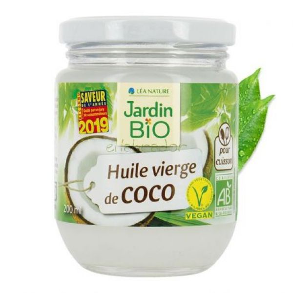 Huile de Coco 20 cl - JARDIN BIO