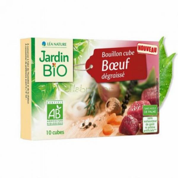 Meat Cubes without Palm Oil 8 x 10 g - JARDIN BIO