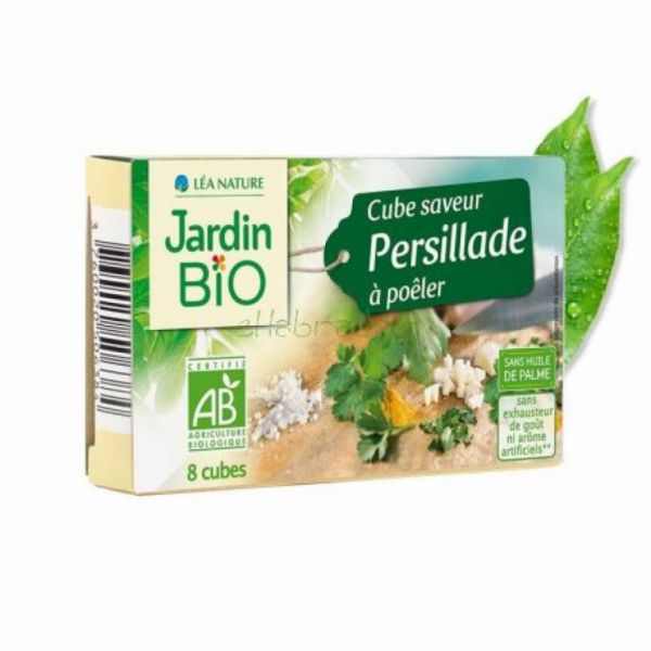 Cubes d'ail et de persil sans huile de palme 8 x 10 g