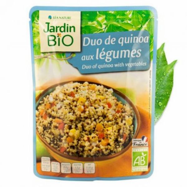 Duo de Quinoa amb Verdures 250 g - JARDIN BIO