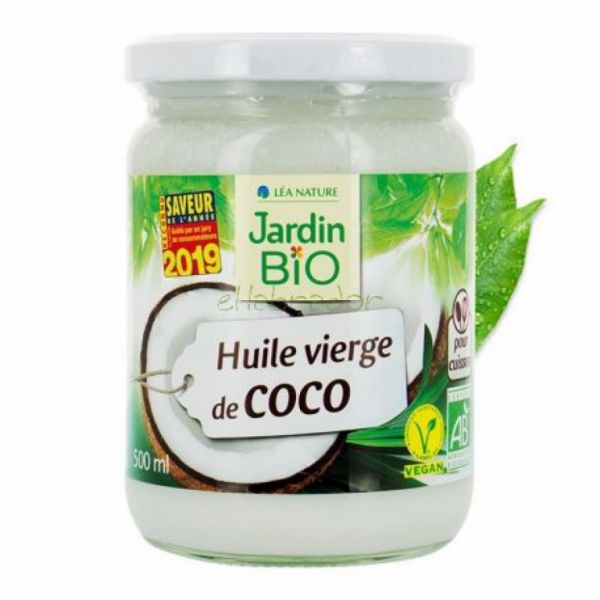 Coconut Oil 500 cl - JARDIN BIO