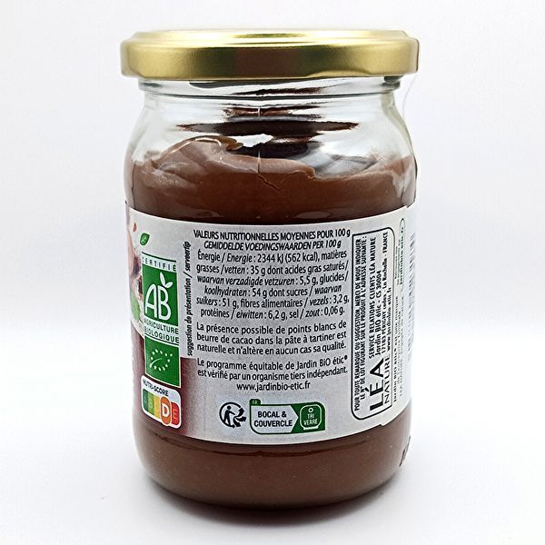 Crema de Cacao con Avellanas sin Aceite de Palma Img 3