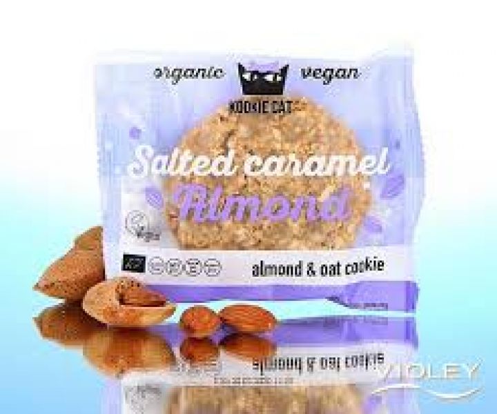 ALMENDRA CON CARAMELO Y SAL 50 GR - KOOKIECAT