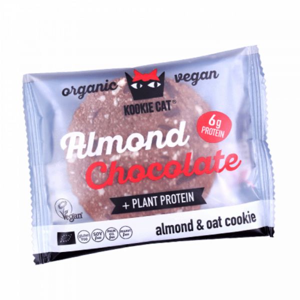 ALMENDRA CHOCOLATE PROTEIN 50 GR - KOOKIECAT