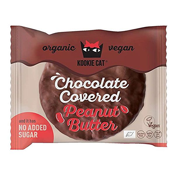 PEANUT BUTTER COVERED WITH CHOCO 50 g - KOOKIECAT