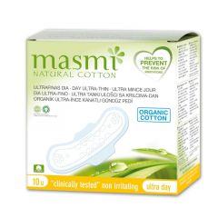 Buy MASMI Natural Cotton Ultra Dia Alas Compresses 10 Units By 3,79€