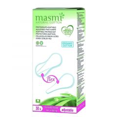 köpa MASMI Flex Natural Cotton Anpassningsbara trosskydd 30 enheter Förbi 3,08€